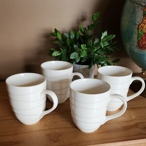 Jamie Oliver Waves Porcelain Mugs Set Of 4